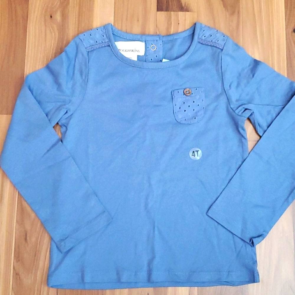 💥 4/$18 New Little girl long sleeve tee
